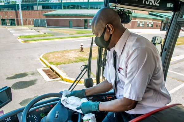 DATTCO's Clean Care Certified is a commitment to thorough cleaning; using technology to keep passengers safe; protective procedures; and creating confidence in riding the company's vehicles.