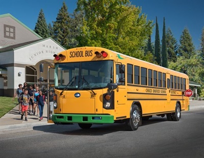 A bill here seeks to facilitate the transition of all of Maine's public school buses to electric school buses beginning this year.