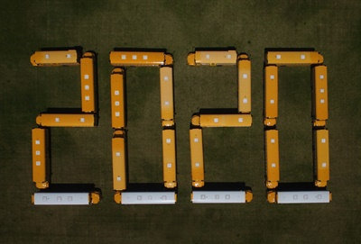 Pupil transporters nationwide are letting the high school seniors they transport know that they are proud of them with a timely tribute: organizing school buses in their fleets to form "2020," for their graduation year.