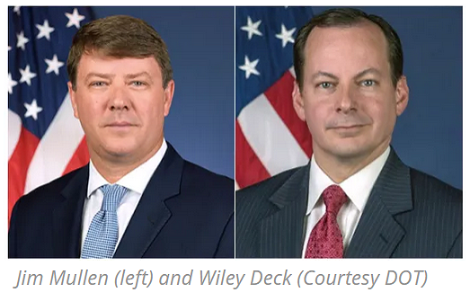 Acting Administrator Jim Mullen is leaving the department at the end of the month, a U.S. DOT spokesperson confirmed to Bus & Motorcoach News.