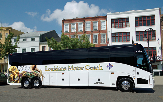 Motor Coach Industries (MCI) delivered 10 new bestselling MCI J4500 coaches to Louisiana Motor Coach, New Orleans' fastest growing tour and charter companies.