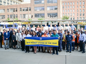 Minn. Metro Transit honored as 'System of the Year' for 2016