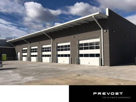 Prevost's service network, already the largest in the industry, is growing again with the announcement that its newest service location in Capitol Heights, MD, is now open for business.